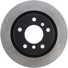 Load image into Gallery viewer, StopTech Power Slot 06 BMW 325 Series/07-09 328 Series Rear Left Slotted Rotor
