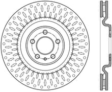 Load image into Gallery viewer, StopTech Premium High Carbon 13-14 Ford Mustang/Shelby GT500 Left Front Disc Slotted Brake Rotor
