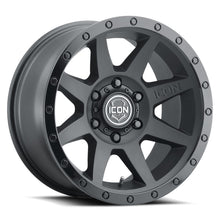 Load image into Gallery viewer, ICON Rebound 18x9 6x5.5 25mm Offset 6in BS 95.1mm Bore Double Black Wheel
