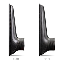 Load image into Gallery viewer, Mishimoto Universal Carbon Fiber Intercooler - Gloss Tanks - 600mm Silver Core - S-Flow - GR V-Band
