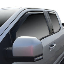 Load image into Gallery viewer, Westin 2015-2018 Ford F-150 SuperCab Wade In-Channel Wind Deflector 4pc - Smoke
