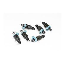 Load image into Gallery viewer, DeatschWerks Universal 450cc Low Impedance 11mm Upper Injector - Set of 6
