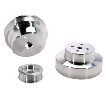 Load image into Gallery viewer, BBK 88-95 GM Truck 4.3 5.0 5.7 Underdrive Pulley Kit - Lightweight CNC Billet Aluminum (3pc)
