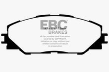 Load image into Gallery viewer, EBC 09-10 Pontiac Vibe 2.4 2WD Greenstuff Front Brake Pads
