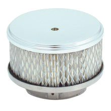 Load image into Gallery viewer, Spectre Air Cleaner 4in. x 2in. Chrome - Paper
