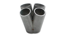 Load image into Gallery viewer, Vibrant 4 into 1 SS Turbo Manifold Merge Collector for T4 Divided Flange (48mm Pipe OD 4.5in tall)
