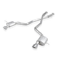 Load image into Gallery viewer, Stainless Works 2012-17 Jeep Grand Cherokee 6.4L Catback Chambered Mufflers X-Pipe
