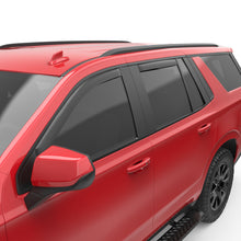 Load image into Gallery viewer, EGR 21-23 Chevrolet Tahoe In-Channel Window Visors Front/Rear Set Matte Black
