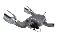 Load image into Gallery viewer, QTP 07-18 Jeep Wrangler 3.6L/3.8L 304SS Screamer Axle Back Exhaust w/4in Tips
