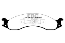 Load image into Gallery viewer, EBC 92-94 Ford Econoline E250 4.9 Greenstuff Front Brake Pads
