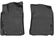 Load image into Gallery viewer, Husky Liners 12-17 Toyota Camry X-act Contour Series Front Floor Liners - Black
