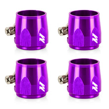 Load image into Gallery viewer, Mishimoto Aluminum -4AN Hex Finishers - Purple
