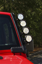 Load image into Gallery viewer, Rugged Ridge 07-18 Jeep Wrangler JK Elite Fast Track Windshield Light Bar Mount w/o Crossbar
