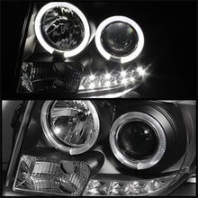 Load image into Gallery viewer, Spyder Ford Escape 08-12 Projector Headlights Halogen Model Only - DRL Black PRO-YD-FES08-DRL-BK
