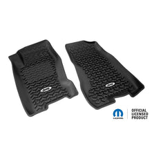 Load image into Gallery viewer, Rugged Ridge Floor Liner Front Black 1999-2004 Jeep Logo Grand Cherokee WJ
