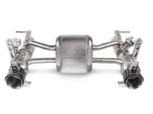 Load image into Gallery viewer, Akrapovic 16-17 Ferrari 488 GTB/488 Spyder Slip-On Line (Titanium) w/ Carbon Tips
