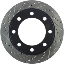 Load image into Gallery viewer, StopTech 00-05 Ford Excursion 4WD / 99-04 F250/F350 Pickup Front Slotted &amp; Drilled Right Rotor
