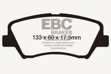 Load image into Gallery viewer, EBC 13+ Hyundai Elantra 1.8 Redstuff Front Brake Pads
