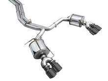 Load image into Gallery viewer, AWE Tuning 19-23 Audi C8 S6/S7 2.9T V6 AWD Touring Edition Exhaust - Diamond Black Tips
