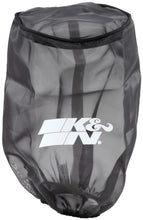 Load image into Gallery viewer, K&amp;N Universal Round Tapered Filter Wrap - Black - 6in Base ID x 4.625in Top ID x 9in Height
