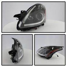 Load image into Gallery viewer, Spyder Nissan Altima 4Dr 10-12 Projector Headlights Light DRL LED Halo Blk PRO-YD-NA104D-LTDRL-BK
