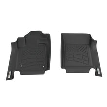 Load image into Gallery viewer, Westin 12-17 Toyota Tundra Reg/Dbl/CrewMax (Double hook) Wade Sure-Fit Floor Liners Front - Blk
