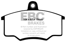 Load image into Gallery viewer, EBC 80-82 Audi 4000 1.6 Redstuff Front Brake Pads

