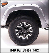 Load image into Gallery viewer, EGR 2017 Ford Super Duty Bolt-On Look Color Match Fender Flares - Set - Ingot Silver
