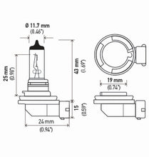 Load image into Gallery viewer, Hella Bulb H8 12V 35W Pgj191 T4 Sb
