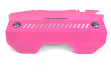 Load image into Gallery viewer, Perrin 2015+ Subaru WRX Engine Cover Kit (Intercooler Shroud + Pulley Cover) - Hyper Pink
