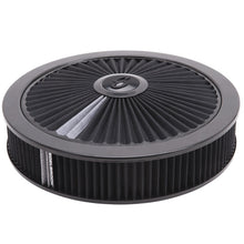 Load image into Gallery viewer, Edelbrock Air Cleaner Pro-Flo High-Flow Series Round Filtered Top 14In Dia X 3 125In Dropped Base
