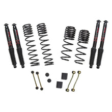 Load image into Gallery viewer, Skyjacker 2020 Jeep JL 4WD Diesel 2.5in Dual Rate Long Travel Sus Lift Kit w/ Black Max Shocks
