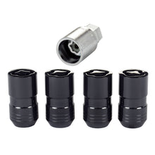 Load image into Gallery viewer, McGard Wheel Lock Nut Set - 4pk. (Cone Seat) M14X1.5 / 21mm &amp; 22mm Dual Hex / 1.639in. L - Black
