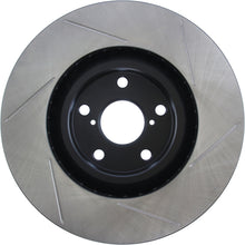 Load image into Gallery viewer, StopTech Power Slot 5/93-98 Supra Turbo Front Right SportStop Slotted Rotor
