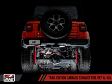 Load image into Gallery viewer, AWE Tuning 2018+ Jeep Wrangler JL/JLU 3.6L Trail Edition Cat-Back Exhaust
