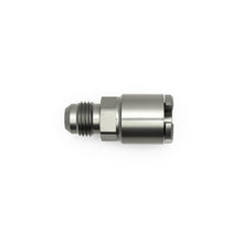 Load image into Gallery viewer, DeatschWerks 6AN Male Flare to 1/4in Female EFI Quick Connect Adapter - Anodized Matte Black
