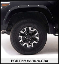Load image into Gallery viewer, EGR 14+ Chev Silverado 5ft Bed Bolt-On Look Color Match Fender Flares - Set - Black
