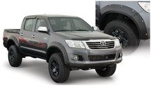 Load image into Gallery viewer, Bushwacker 11-13 Toyota Hilux Pocket Style Flares 4pc 59.8in Bed - Black
