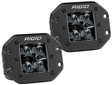 Load image into Gallery viewer, Rigid Industries D2 - Midnight Edition Flush Mount Spot Lights
