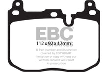 Load image into Gallery viewer, EBC 14+ BMW 228 Coupe 2.0 Turbo Brembo calipers Greenstuff Front Brake Pads
