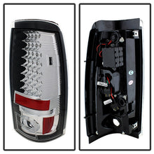 Load image into Gallery viewer, Spyder Chevy Silverado 1500/2500 03-06 (Does Not Fit Stepside)LED Tail Lights Chrm ALT-YD-CS03-LED-C
