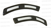 Load image into Gallery viewer, Seibon 08-10 Mitsubishi Evo X Carbon Fiber Fender Ducts
