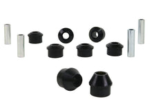 Load image into Gallery viewer, Whiteline Mazda 3/81-12/85 323 BD FWD / 10/85-4-90 323 BF Rear Trailing Arm Lower Fr&amp;Rr Bushing Kit
