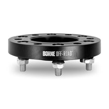 Load image into Gallery viewer, Mishimoto Borne Off-Road Wheel Spacers - 6x139.7 - 78.1 - 25mm - M14 - Black
