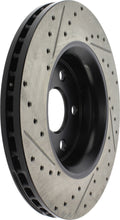 Load image into Gallery viewer, StopTech 11-12 Dodge Durango Sport Drilled &amp; Slotted Front Driver-Side Brake Rotor
