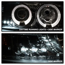 Load image into Gallery viewer, Spyder GMC Sierra 1500/2500/3500 99-06 Projector Headlights LED Halo LED Chrome PRO-YD-CDE00-HL-C

