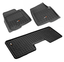 Load image into Gallery viewer, Rugged Ridge Floor Liner Front/Rear Black 2009-2014 Ford F-150 / Raptor Regular / S-Cab / S-Crew
