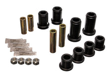 Load image into Gallery viewer, Energy Suspension 01-06 GM Silverado C2500 HD 2WD/K2500 HD 4WD Blk Front End Control Arm Bushing Set
