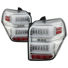 Load image into Gallery viewer, Spyder Toyota 4Runner 10-14 LED Tail Lights - Sequential Turn Signal - Chrome ALT-YD-T4R10-SEQ-C
