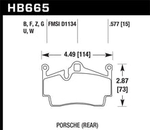 Load image into Gallery viewer, Hawk 17-20 Porsche 718 Boxster 2.0L Base Exc.Ceramic Composite Brakes Rear ER-1 Brake Pads
